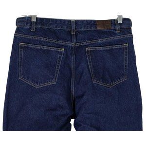 Lands' End Jeans Womens Size 14 Built in Flex Dark Wash High Rise High Waist